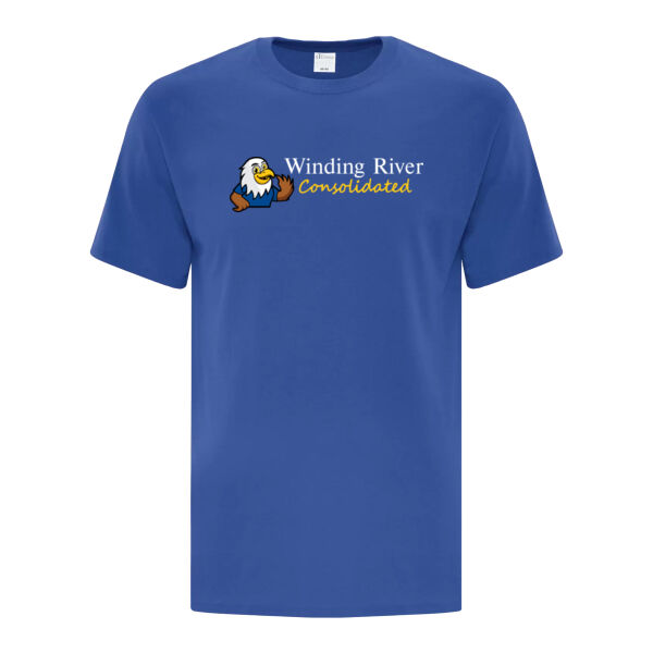 Winding Rive Adult T-Shirt Thumbnail